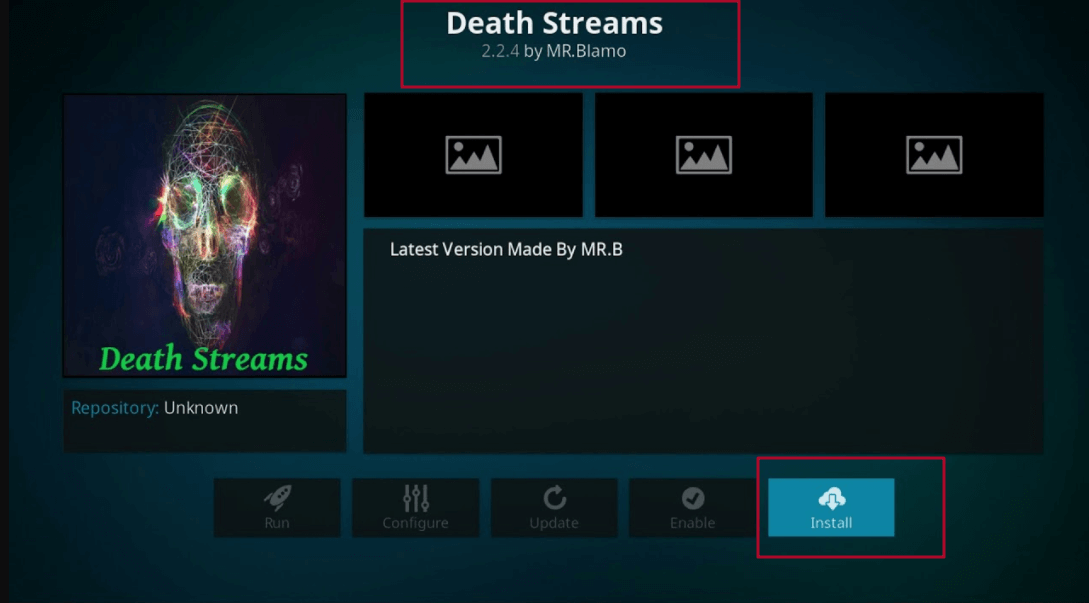 How to Install Death Streams Kodi addon