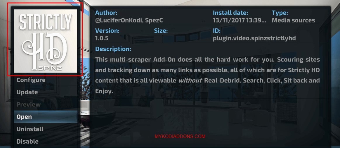 How to Install Strictly Kodi addon on Krypton