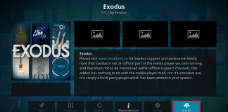 Install All New Exodus Kodi Addon