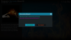 download kodi no limits on firestick