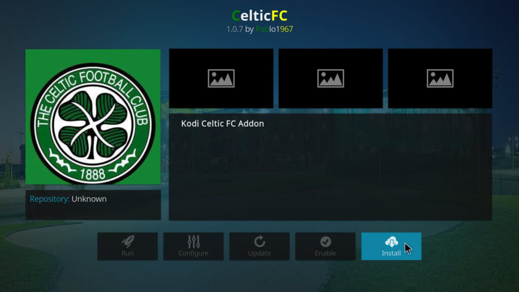 Celtic FC Kodi