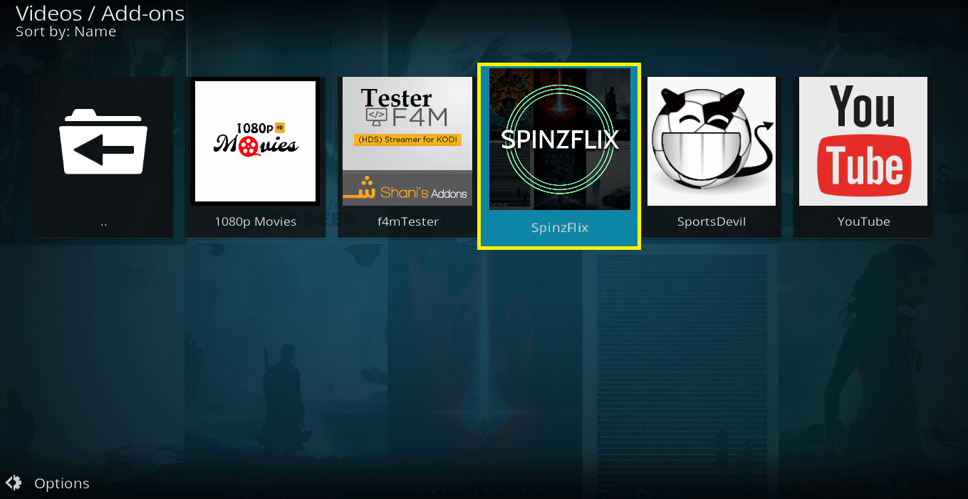 How to install SpinzFlix Kodi addon on krypton