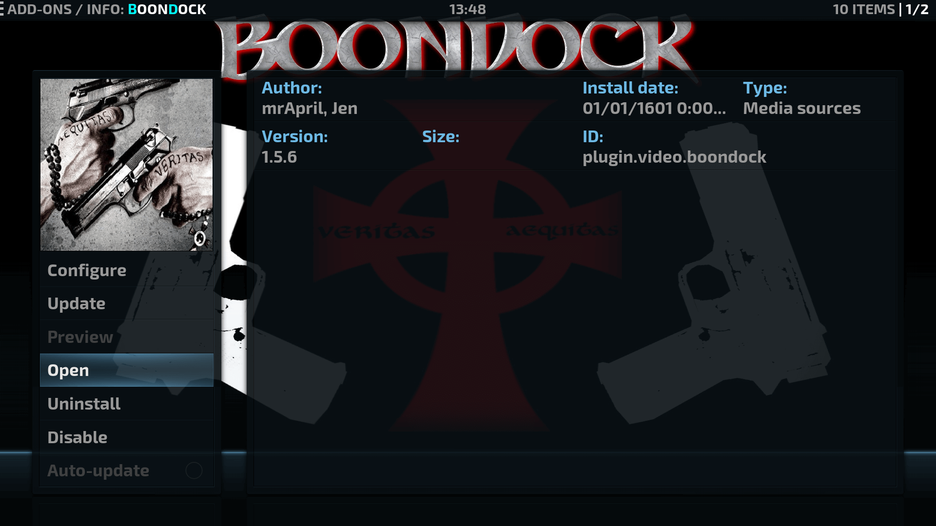 How to Install Install Boondock Kodi addon