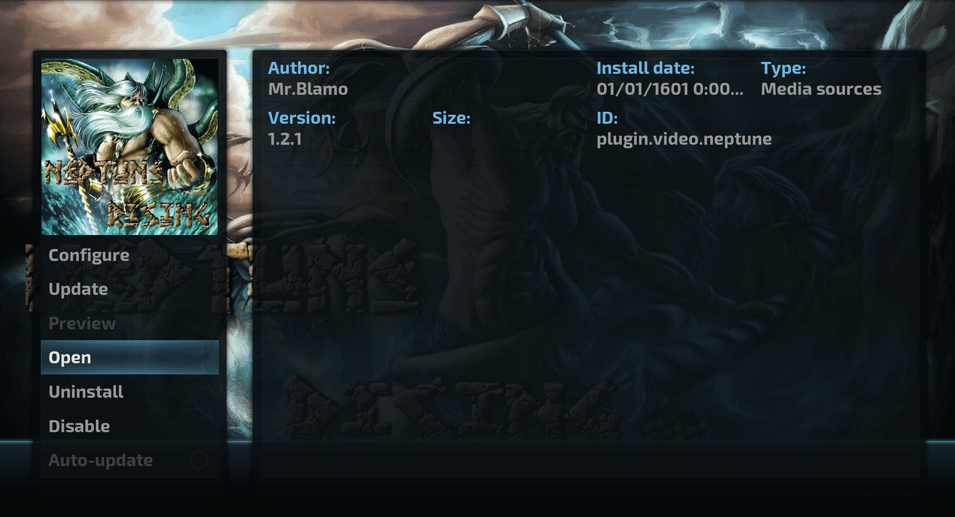 How to install Neptune Rising Kodi addon on Krypton