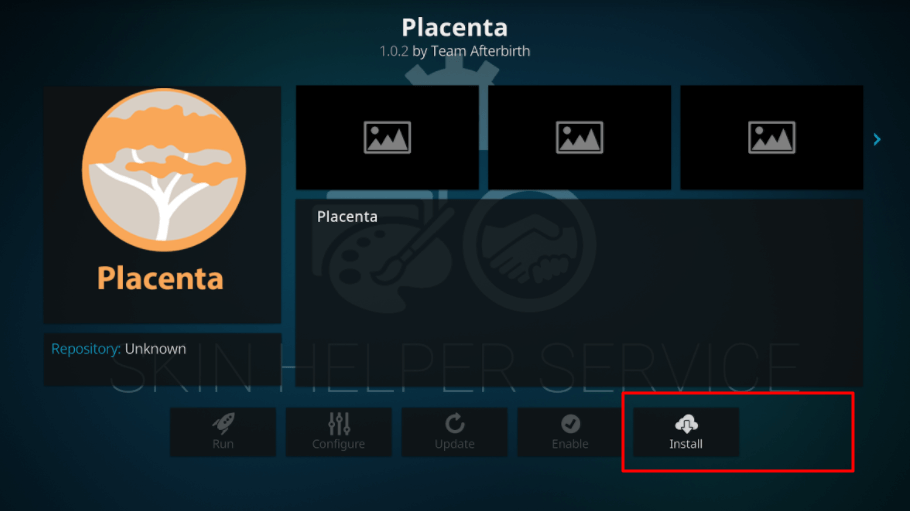 How to Install Placenta Kodi addon