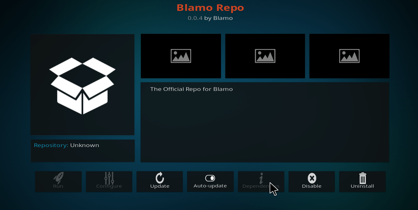 How to Install Blamo Repository on Kodi