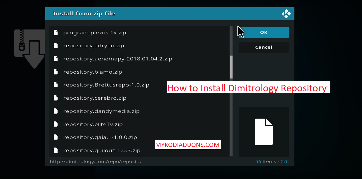 How to Install Dimitrology Repository