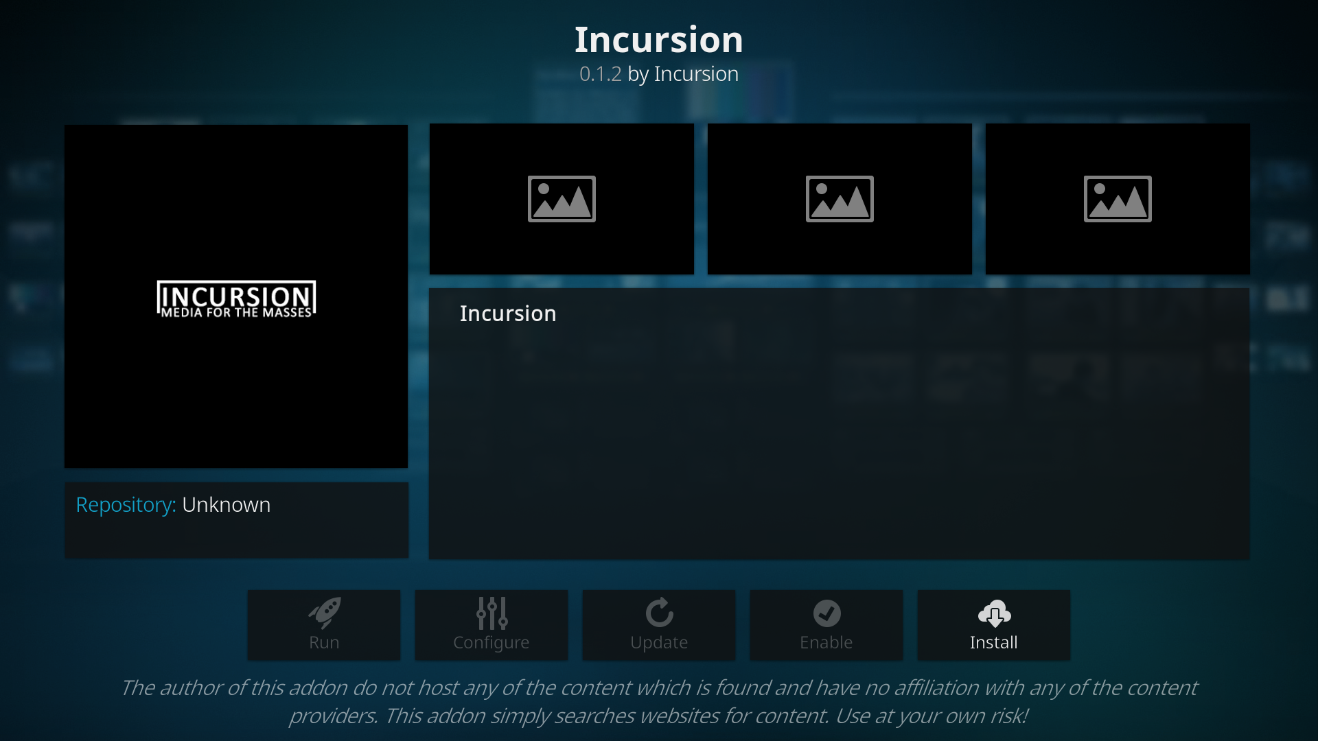 How to Install Incursion Kodi addon on Krypton Firestick