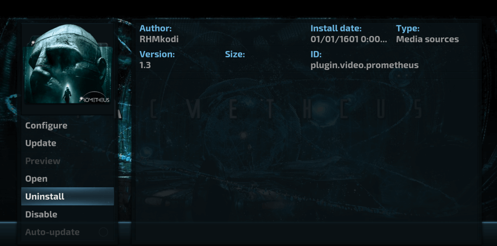 How to Install Prometheus Kodi addon on Krypton