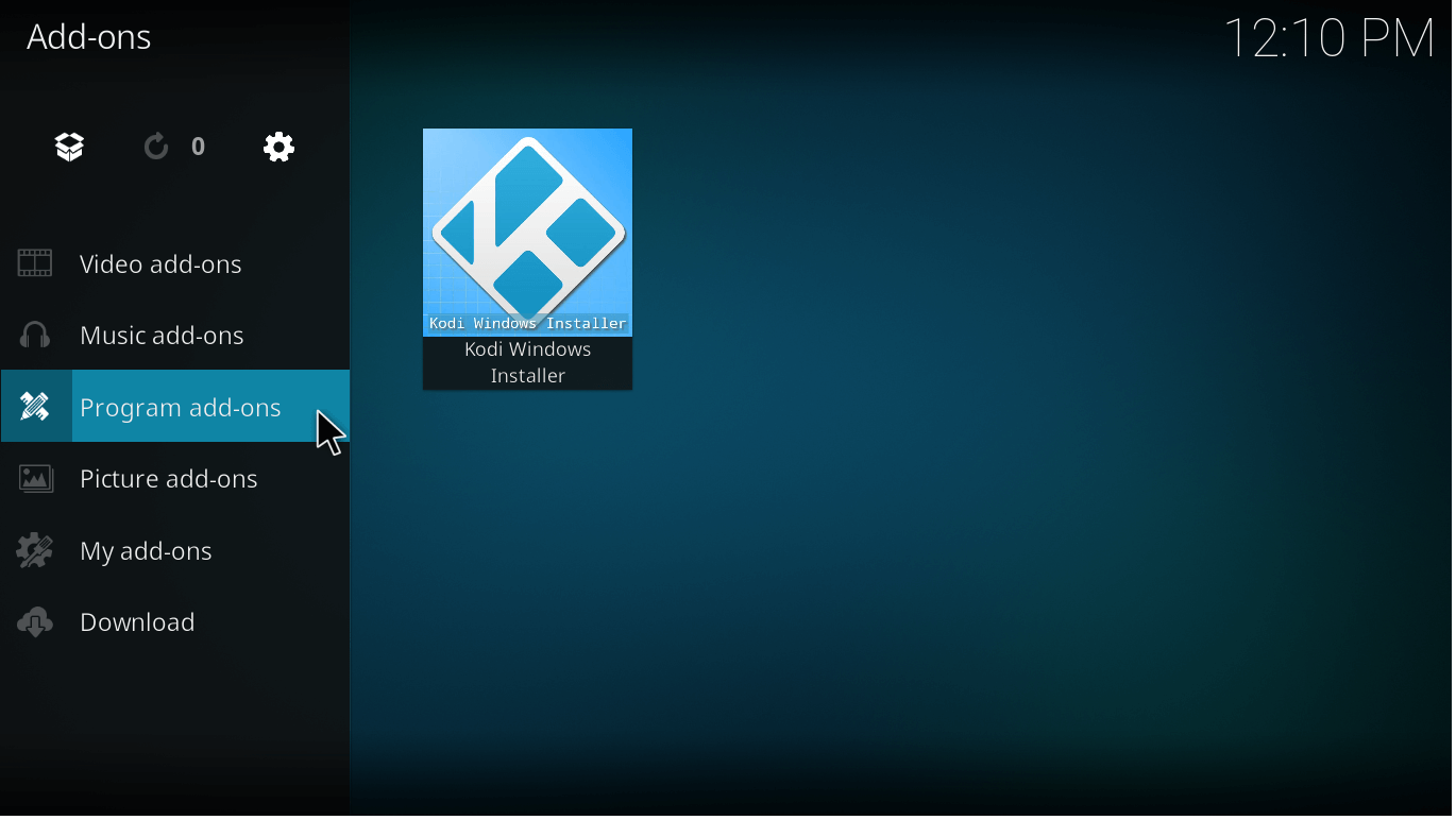 how to use kodi 18.1