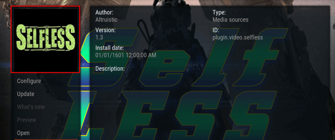 How to Install Selfless Kodi addon on Krypton & Firestick