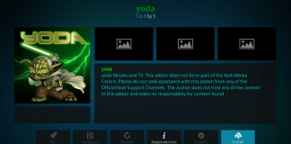 Install Yoda addon
