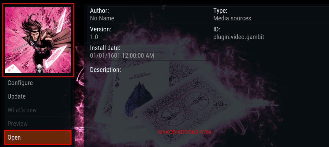 How to Install Gambit Kodi addon on Krypton 2018