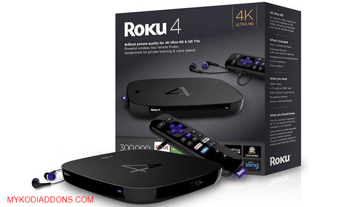 install kodi on roku 4