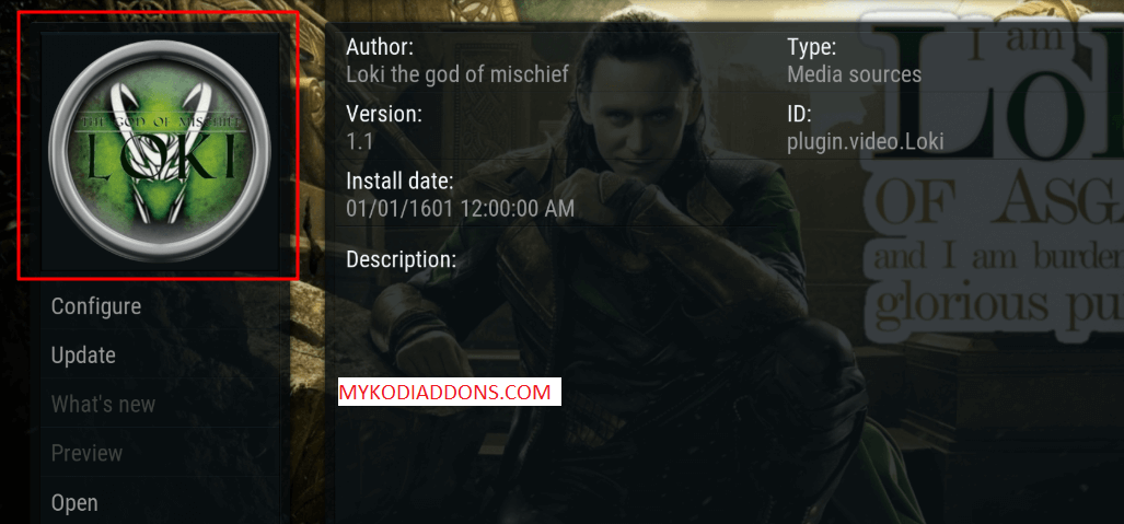 How to Install Loki Kodi Addon on Krypton