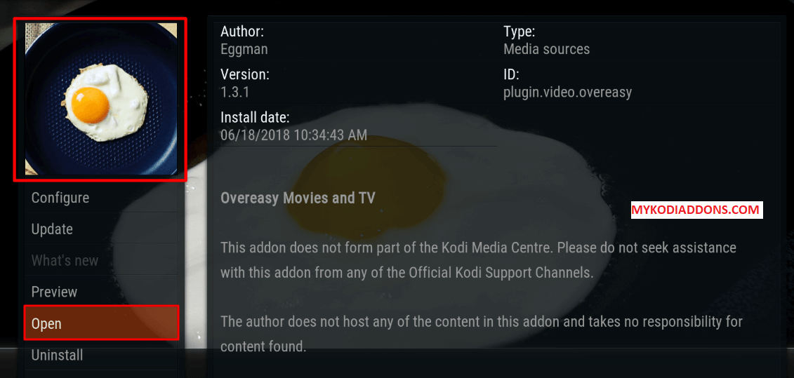 How to Install Overeasy Kodi addon on Krypton