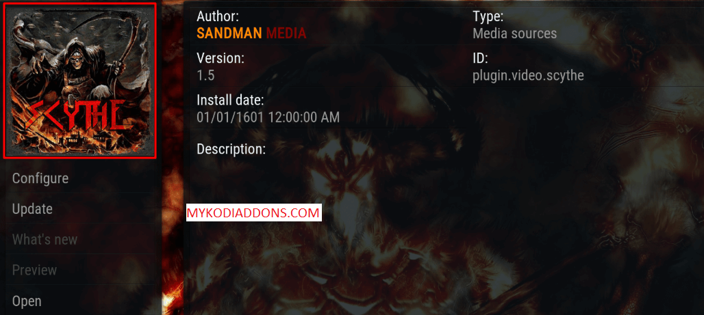 How to Install Scythe Kodi Addon on Krypton 2018