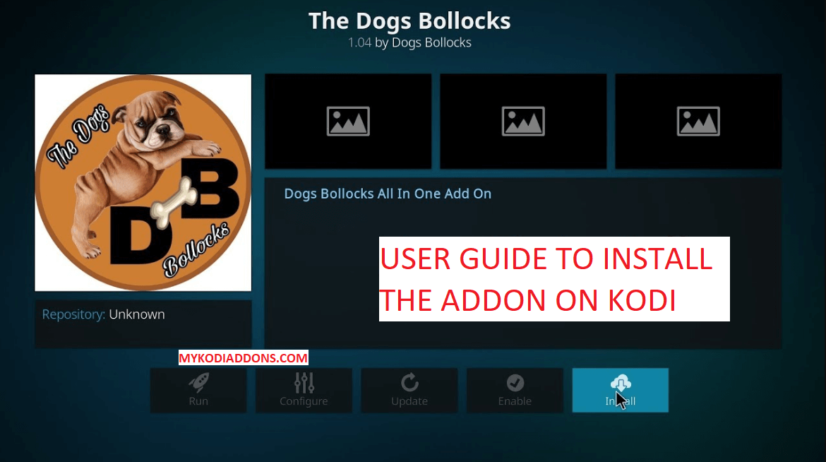 How to Install The Dogs Bollocks Kodi addon 2018