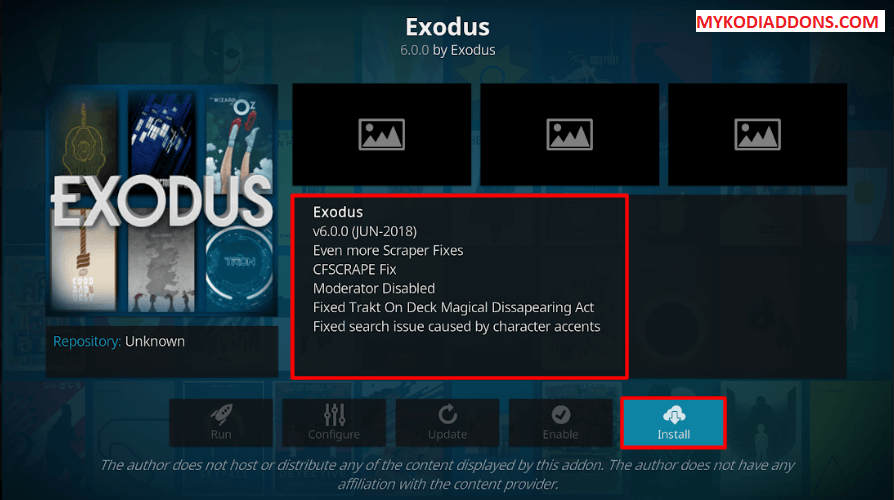 How to Update Exodus