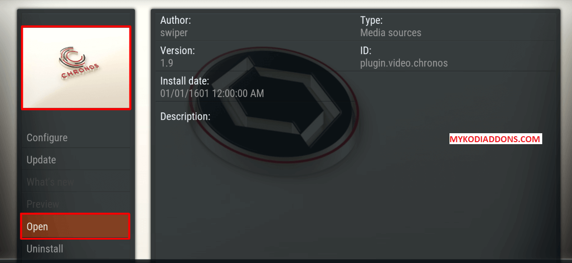 How to Install Chronos Kodi addon on Krypton Firestick 2018