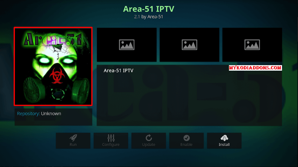 How to Install Area 51 IPTV addon on Kodi