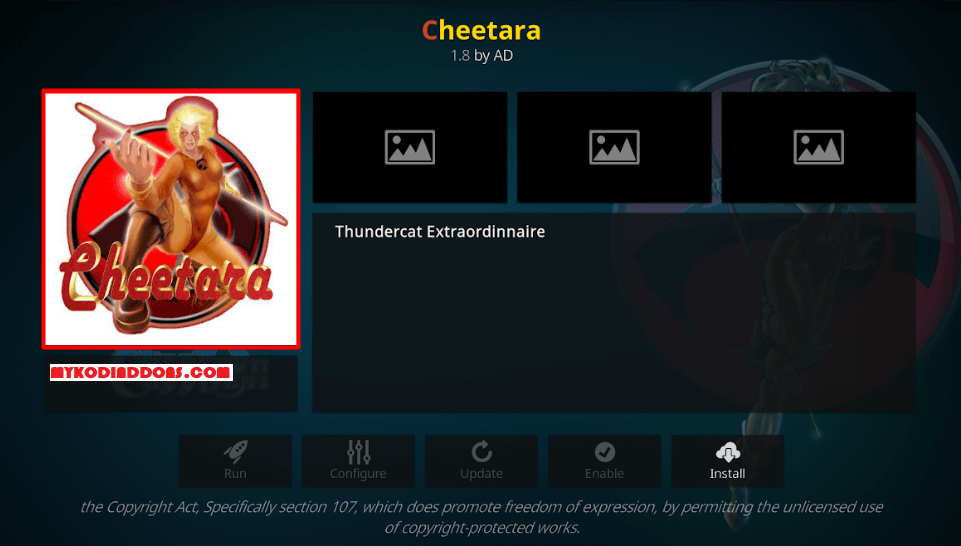 How to Install Cheetara Kodi Addon on Krypton Firestick