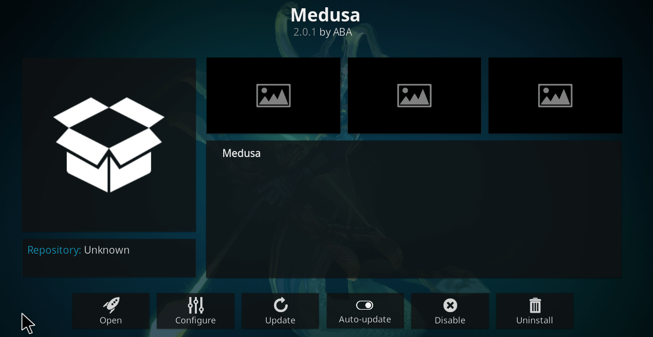 How to Install Medusa Kodi Addon