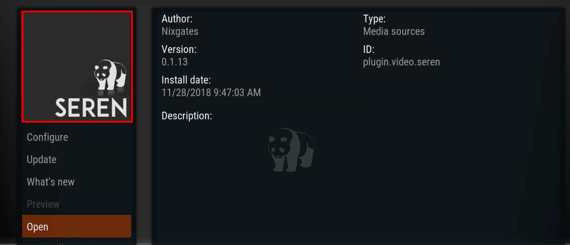 How to Install Seren Kodi addon on Krypton