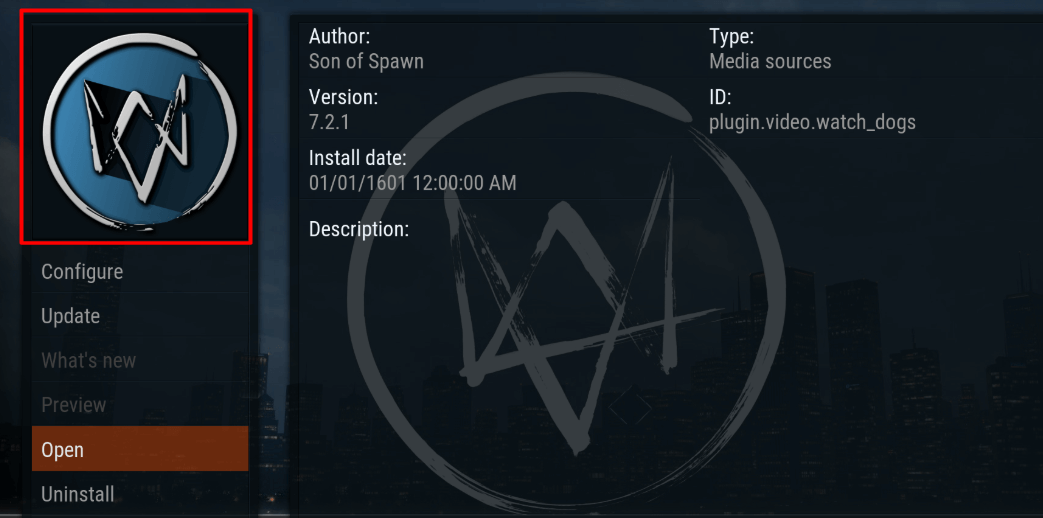 How to Install Watch Dogs Kodi Addon