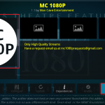 Install MC 1080P Kodi Addon