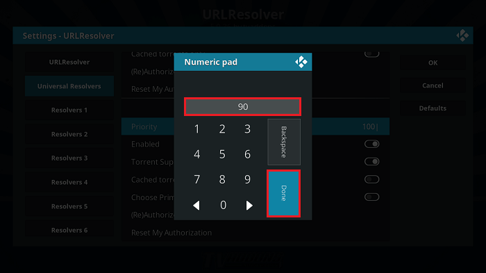 Set Priority on URLResolver