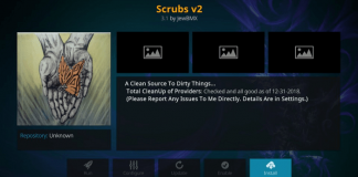 Install Scrubs Kodi Addon