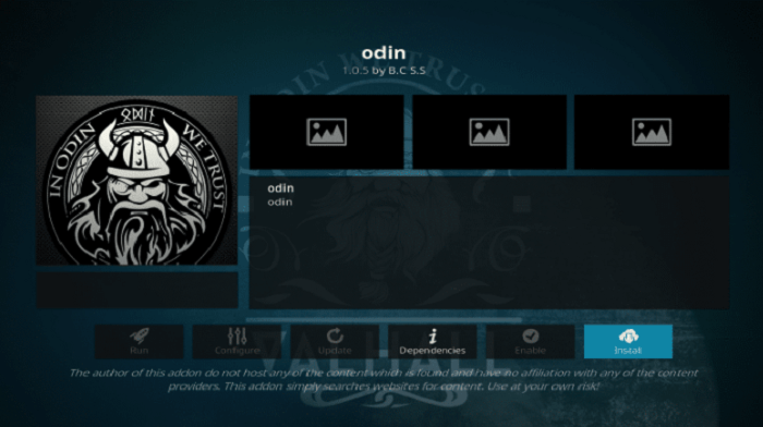 kodi 18 addons one click