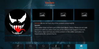 How to Install Venom Kodi Addon