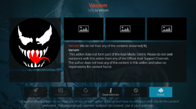 How to Install Venom