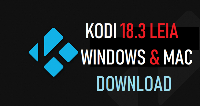 kodi 18 download for pc