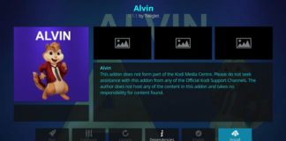 How to Install Alvin Kodi Addon