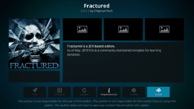 How to Install Fractured Kodi Addon