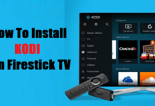 How to Install Kodi on Firestick TV