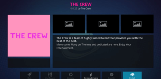 How to Install The Crew Kodi Addon on Leia