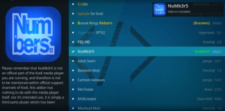 Numbers Kodi Addon